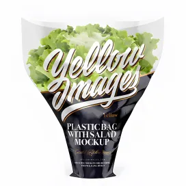Plastic Bag With Salad